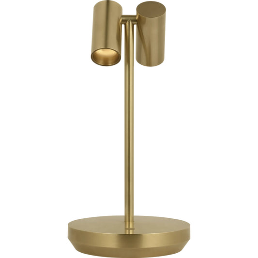 Doppia Short Accent Rechargeable Table Lamp by Visual Comfort & Co.. Made from unique in a transitional style.