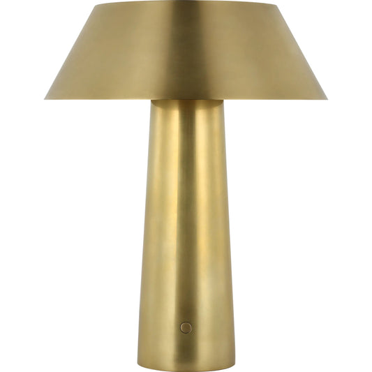 Sesa Accent Rechargeable Table Lamp by Visual Comfort & Co.. Made from aluminum or brass in a unique style.