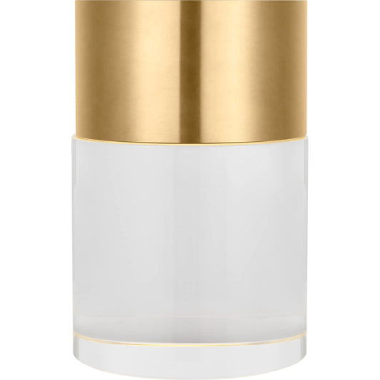 Caspe 6" Rechargeable Table Lamp by Visual Comfort & Co.. Made from brass in a modern style.