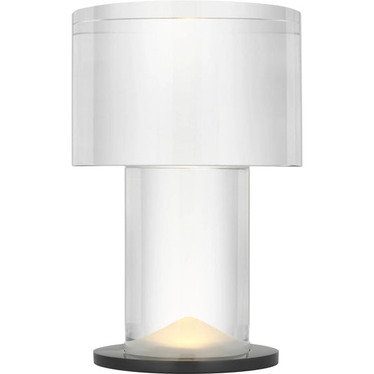 Beryl 13" Cylinder Table Lamp by Visual Comfort & Co.. Made from brass in a modern style.