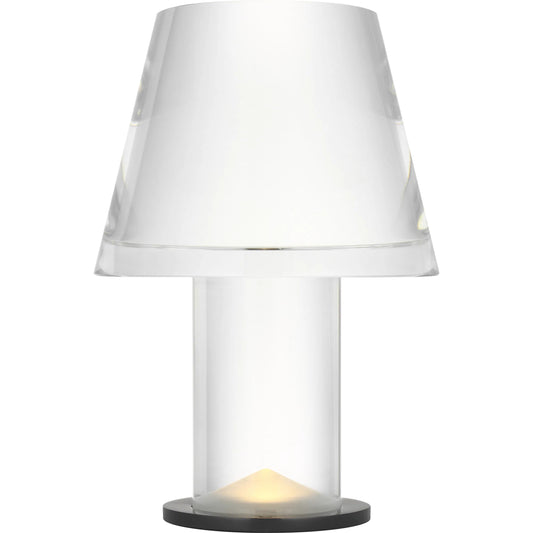 Beryl 17" Tapered Table Lamp by Visual Comfort & Co.. Made from brass in a modern style.