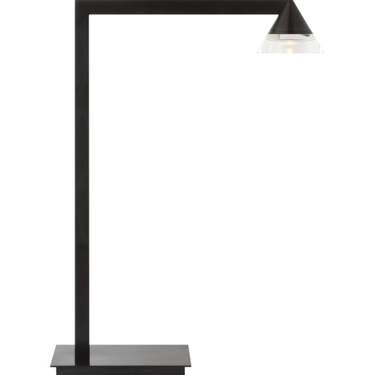 Midrand Crystal 19" Table Lamp by Visual Comfort & Co.. Made from brass in a unique style.
