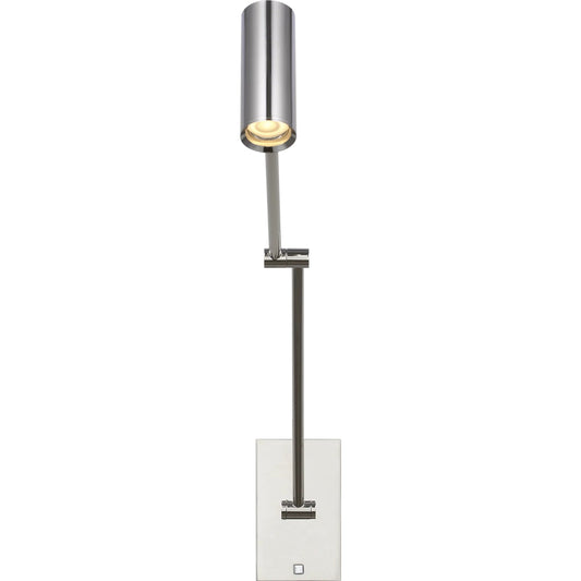 Ponte Medium Task Sconce by Visual Comfort & Co.. Made from steel or brass in a unique style.