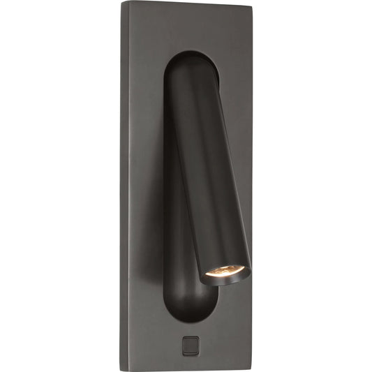 Ponte 7" Task Sconce by Visual Comfort & Co.. Made from steel in a unique style.
