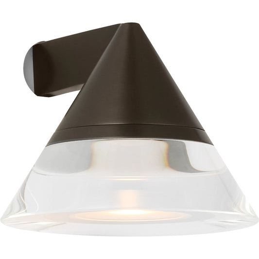 Midrand Crystal 4" Task Sconce by Visual Comfort & Co.. Made from brass in a unique style.