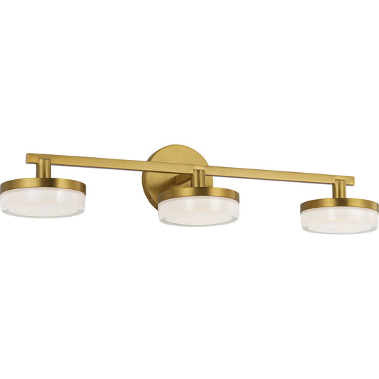 Khan 3-Light Vanity by Visual Comfort & Co.. Made from steel in a unique style.