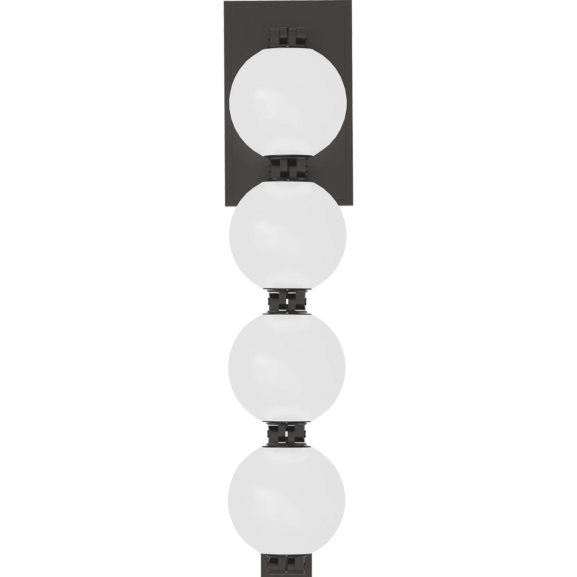 Perle 15 Sconce by Visual Comfort & Co. in dark bronze and dark bronze. Made from brass, glass in a unique style.