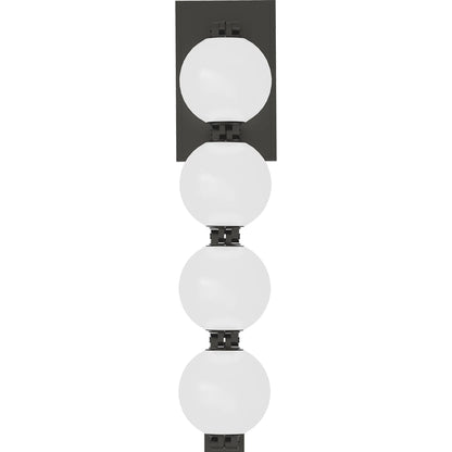 Perle 15 Sconce by Visual Comfort & Co. in dark bronze and dark bronze. Made from brass, glass in a unique style.