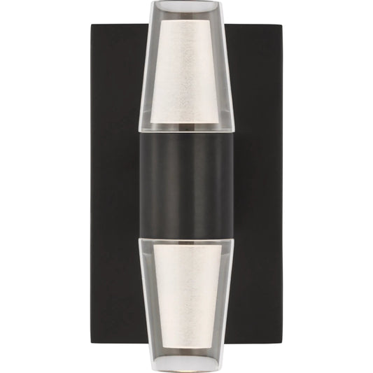Lassell Single Short Sconce by Visual Comfort & Co.. Made from steel or brass in a unique style.