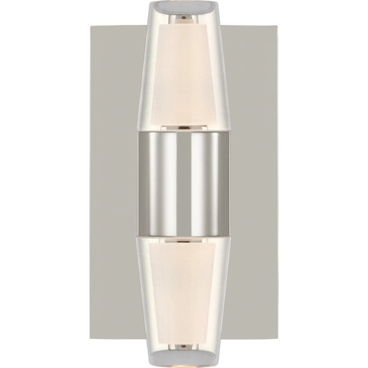 Lassell Single Short Sconce by Visual Comfort & Co.. Made from steel or brass in a unique style.