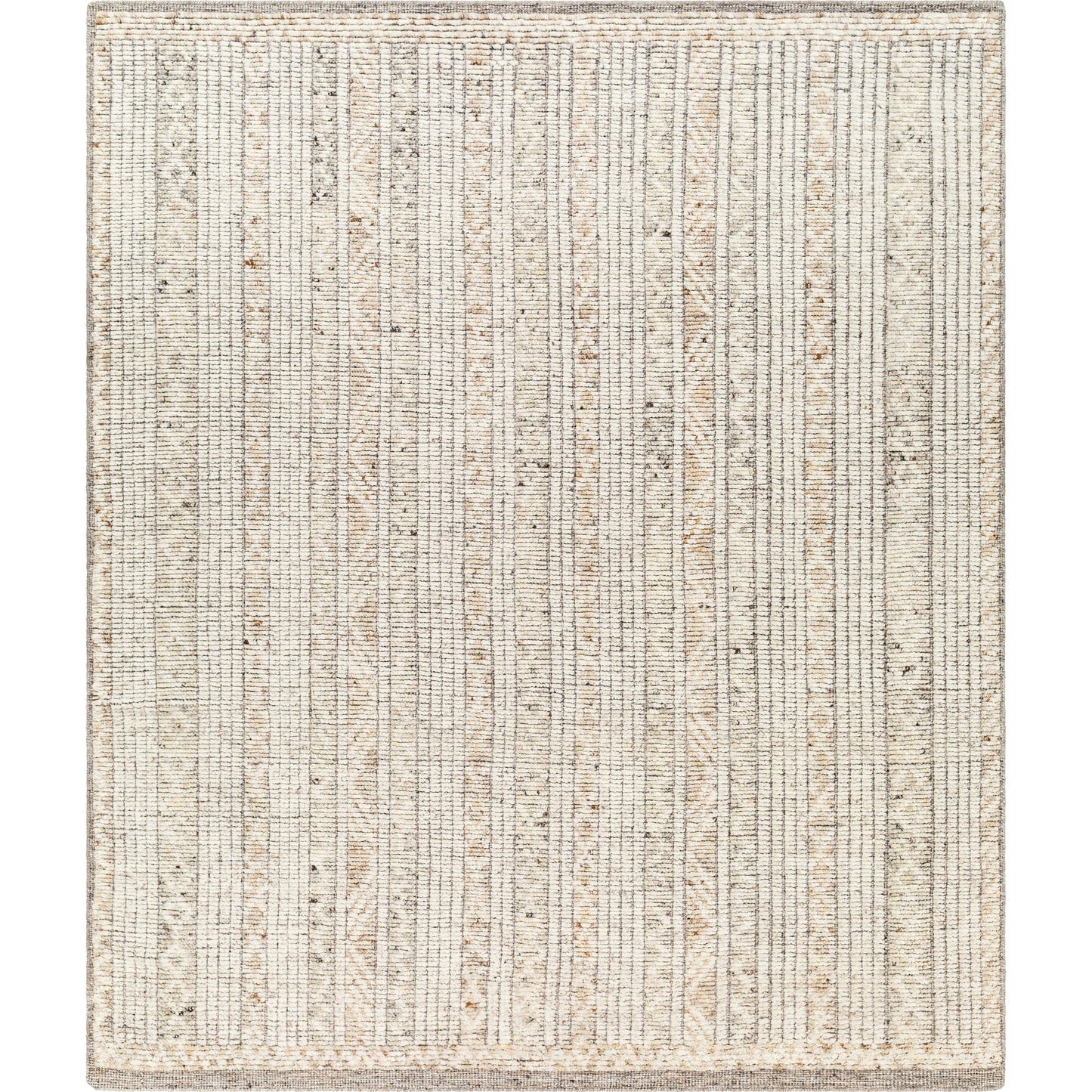 000 SI-1972105,SI-1972106,SI-1972107,SI-1972108,SI-1972109 | Primary Silo | Samarkand SMD-2300 Rug by Surya in ivory, sandstone, charcoal, taupe. Made from main: 100% wool in a unique style.
