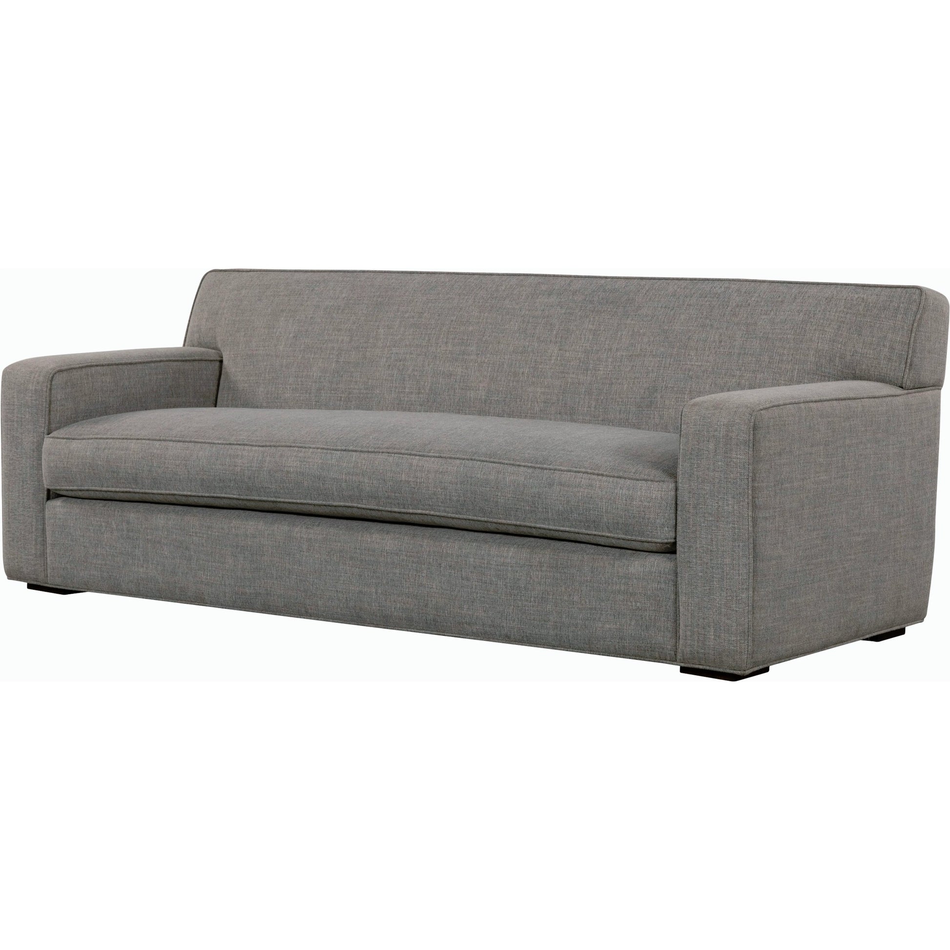 Smith Sofa - 539333 by Surya in base: brown and stained. Made from polyester, poplar, plywood, rubber wood, polyurethane foam, duck feathers in a modern style.