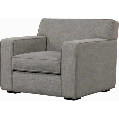 Smith Armchair - 539336 by Surya in base: brown and stained. Made from polyester, poplar, plywood, rubber wood, polyurethane foam, duck feathers in a modern style.