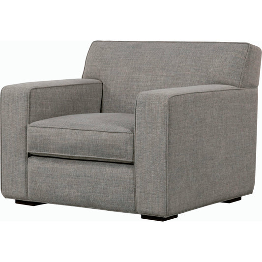 Smith Armchair - 539336 by Surya in base: brown and stained. Made from polyester, poplar, plywood, rubber wood, polyurethane foam, duck feathers in a modern style.