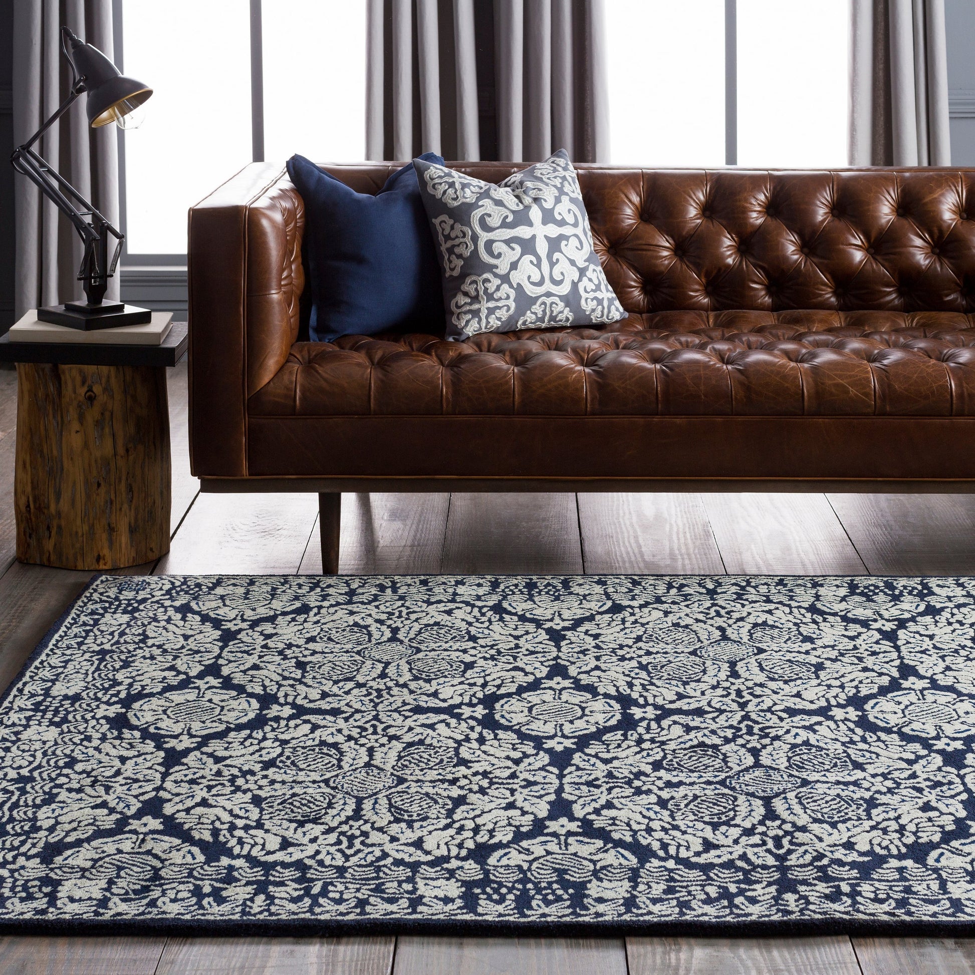 Smithsonian Rug - 1582 by Surya. Made from 100% new zealand wool in a unique style.