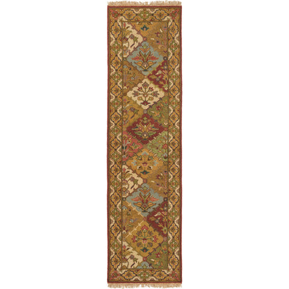 Soumek Rug - 11453 by Surya in multi-colored. Made from 100% semi-worsted new zealand wool in a unique style.