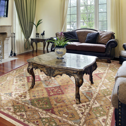 Soumek Rug - 11453 by Surya in multi-colored. Made from 100% semi-worsted new zealand wool in a unique style.