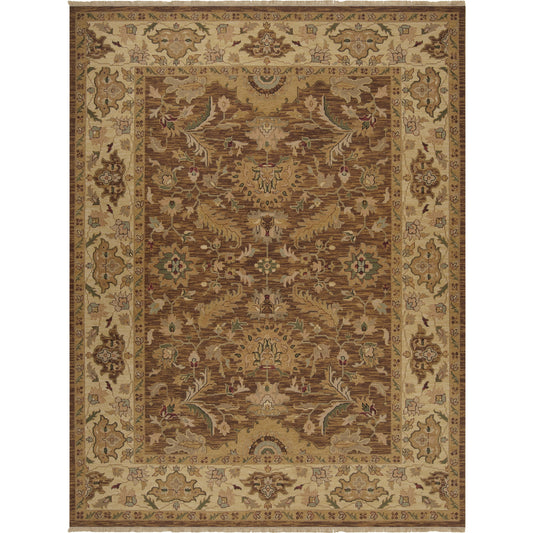 Soumek Rug - 11455 by Surya in brown multi. Made from 100% semi-worsted new zealand wool in a unique style.
