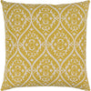 Gold, Light Gray / Down Feather / 18" x 18"