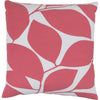 Hot Pink, Light Gray / Down Feather / 18" x 18"