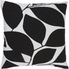Black, Light Gray / Down Feather / 20" x 20"