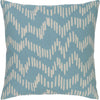 Sky Blue, Light Beige / Down Feather / 20" x 20"