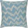Teal, Beige / Down Feather / 20" x 20"