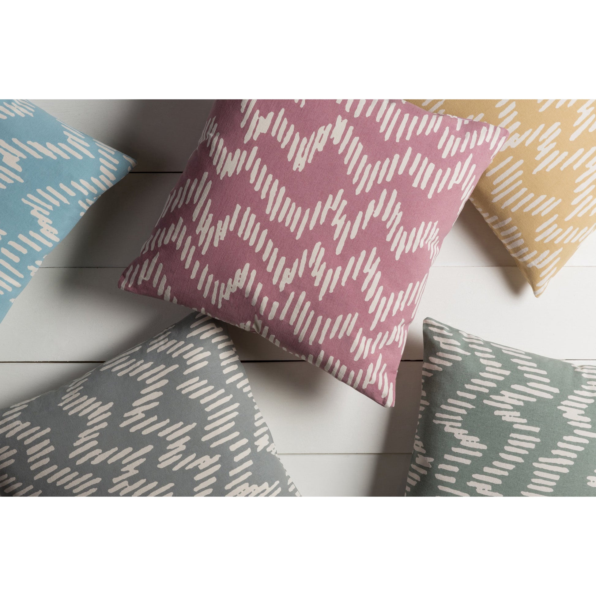 Somerset Pillow - 26065 by Surya. Made from 100% cotton in a modern style.