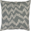 Slate, Beige / Down Feather / 18" x 18"