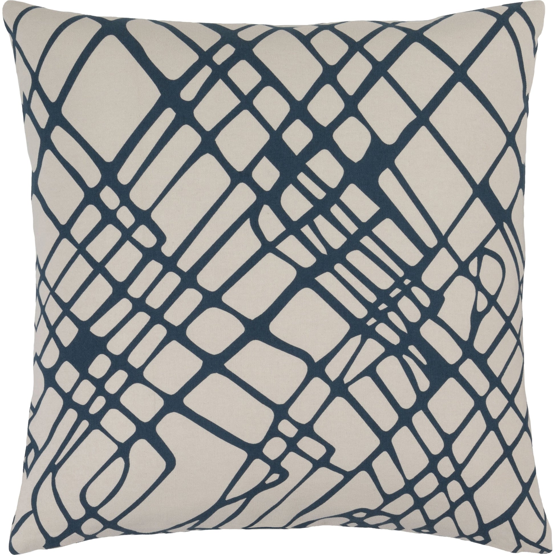 Somerset Pillow - 9430 by Surya in gray, ivory. Made from 100% cotton in a modern style.