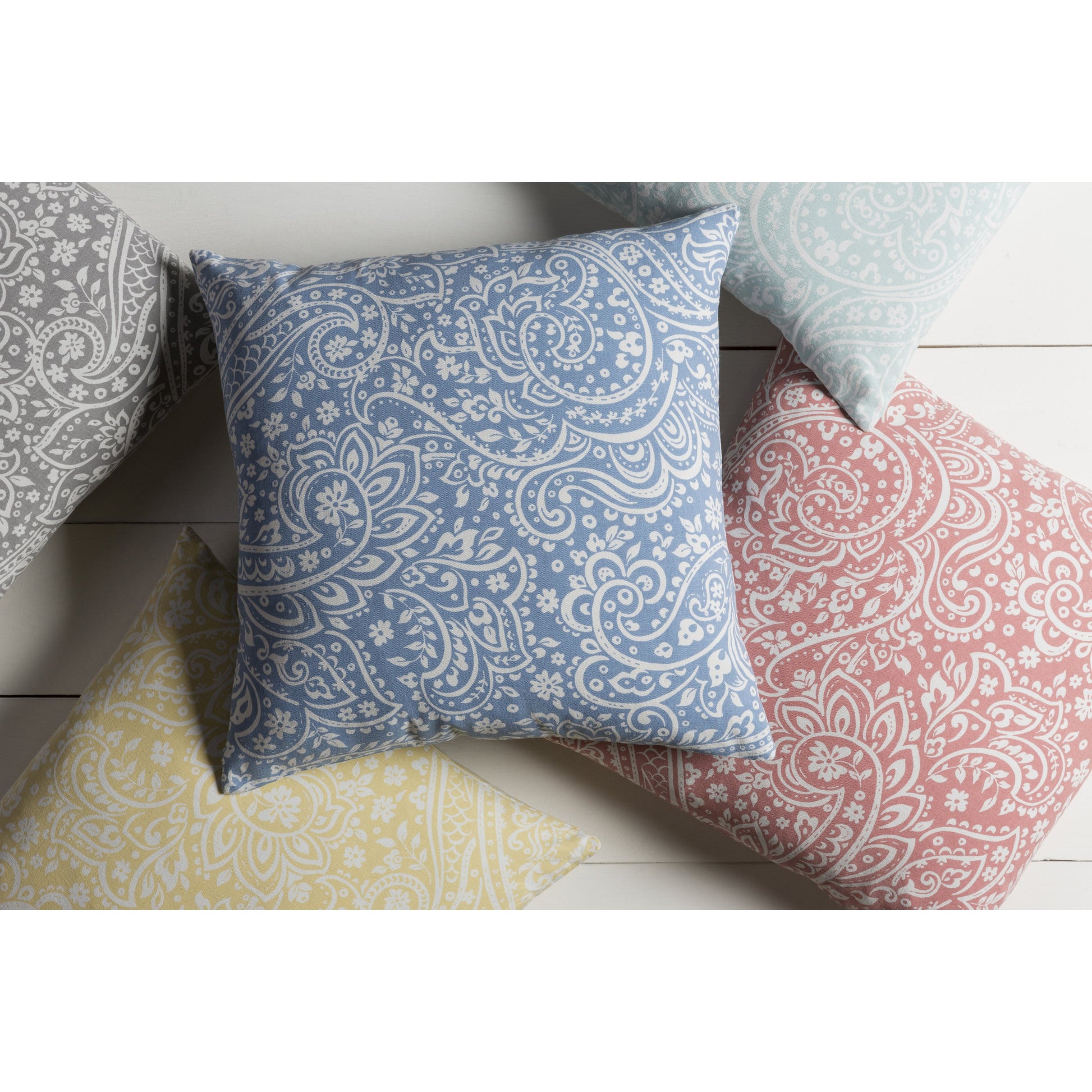Somerset Pillow - 22789 by Surya. Made from 100% cotton in a traditional style.