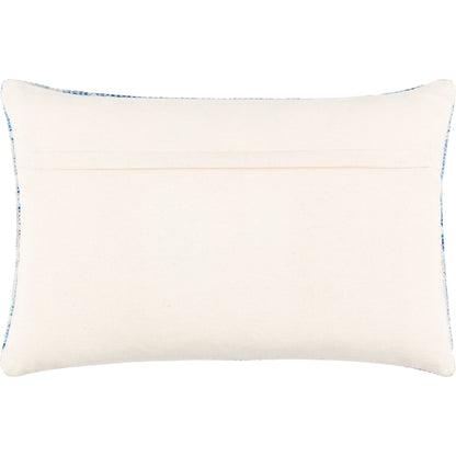 Samsun Pillow - 15362 by Livabliss in cream, navy. Made from 70% cotton, 30% polyester, 100% cotton in a eclectic & global style.