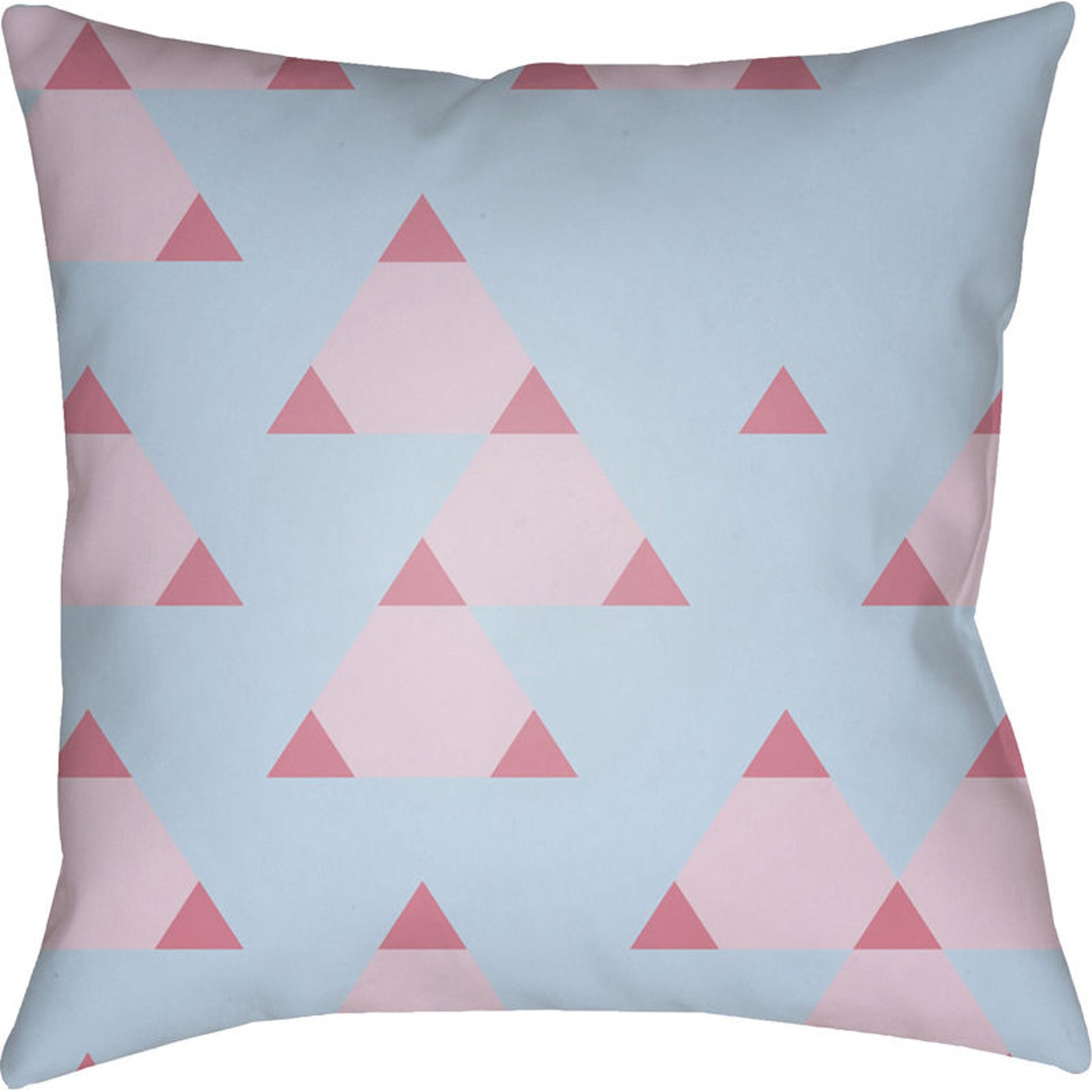 Scandanavian Pillow - 19460 by Livabliss in bright yellow, sky blue, mint. Made from front: 100% polyester, back: 100% polyester in a modern style.