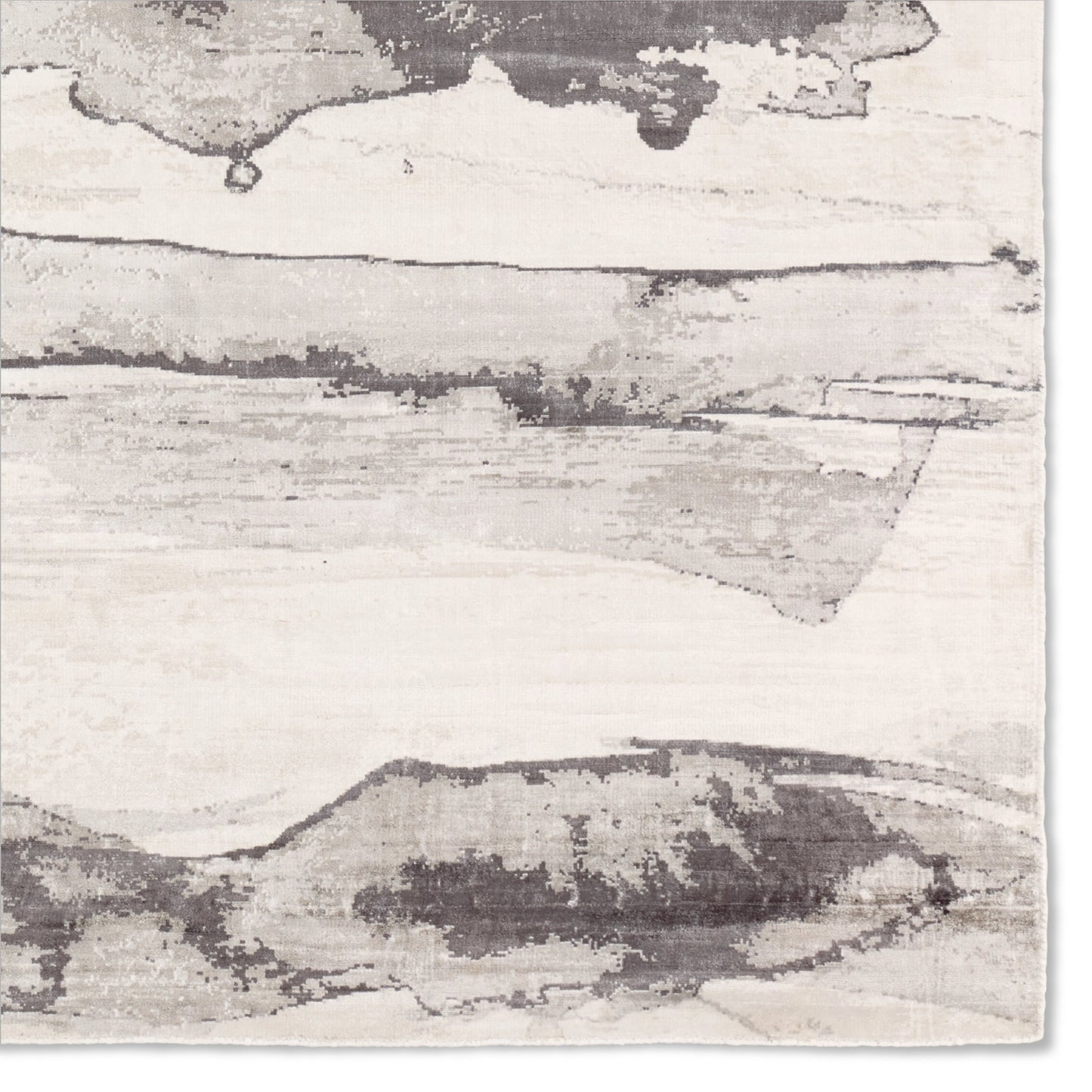 003 SI-2123753,SI-2123754,SI-2123755,SI-2123756,SI-2386445 | Primary Silo | Sanata SNA01 Rug by Jaipur Living in gray, ivory. Made from 100% viscose in a unique style.
