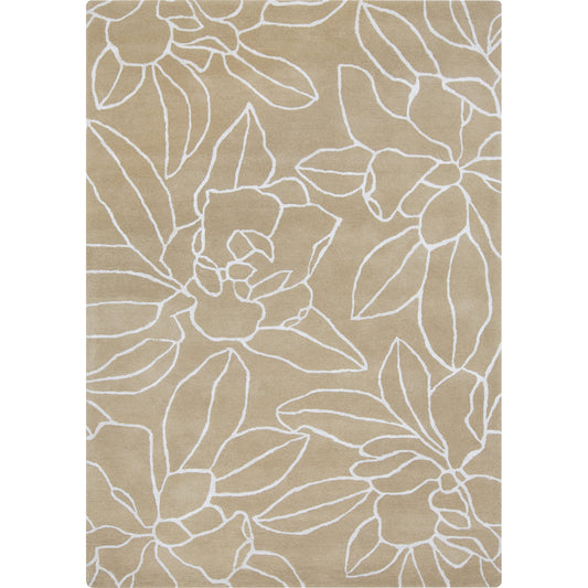 Sanderson Rug - 1569 by Surya in tan, light beige. Made from 100% wool in a unique style.