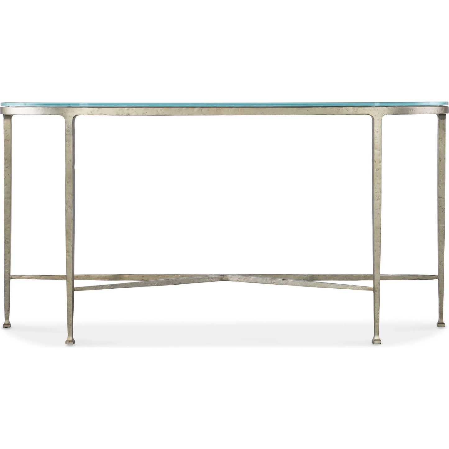 002 SI-2193328 | Additional Silo | Cora Glass Top Console Table by Hooker Furniture in champagne. Made from unique in a modern style.