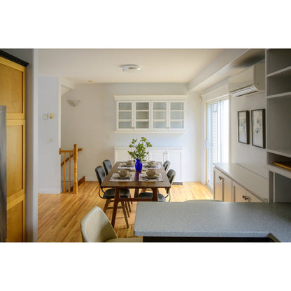 Fraser Dining Chair by LH Imports in white washed, matte black. Made from unique in a modern style.