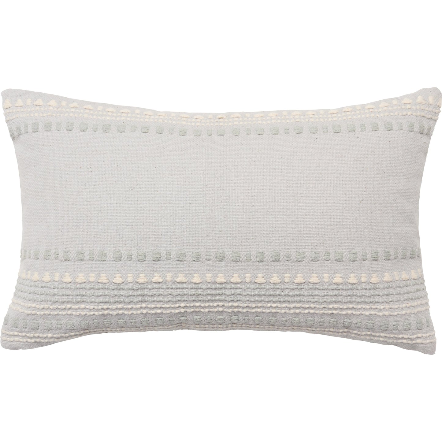 002 SI-2062263,SI-2062264 | Primary Silo | Sancha SNH02 Pillow by Jaipur Living in light blue, cream. Made from 100% cotton in a modern style.