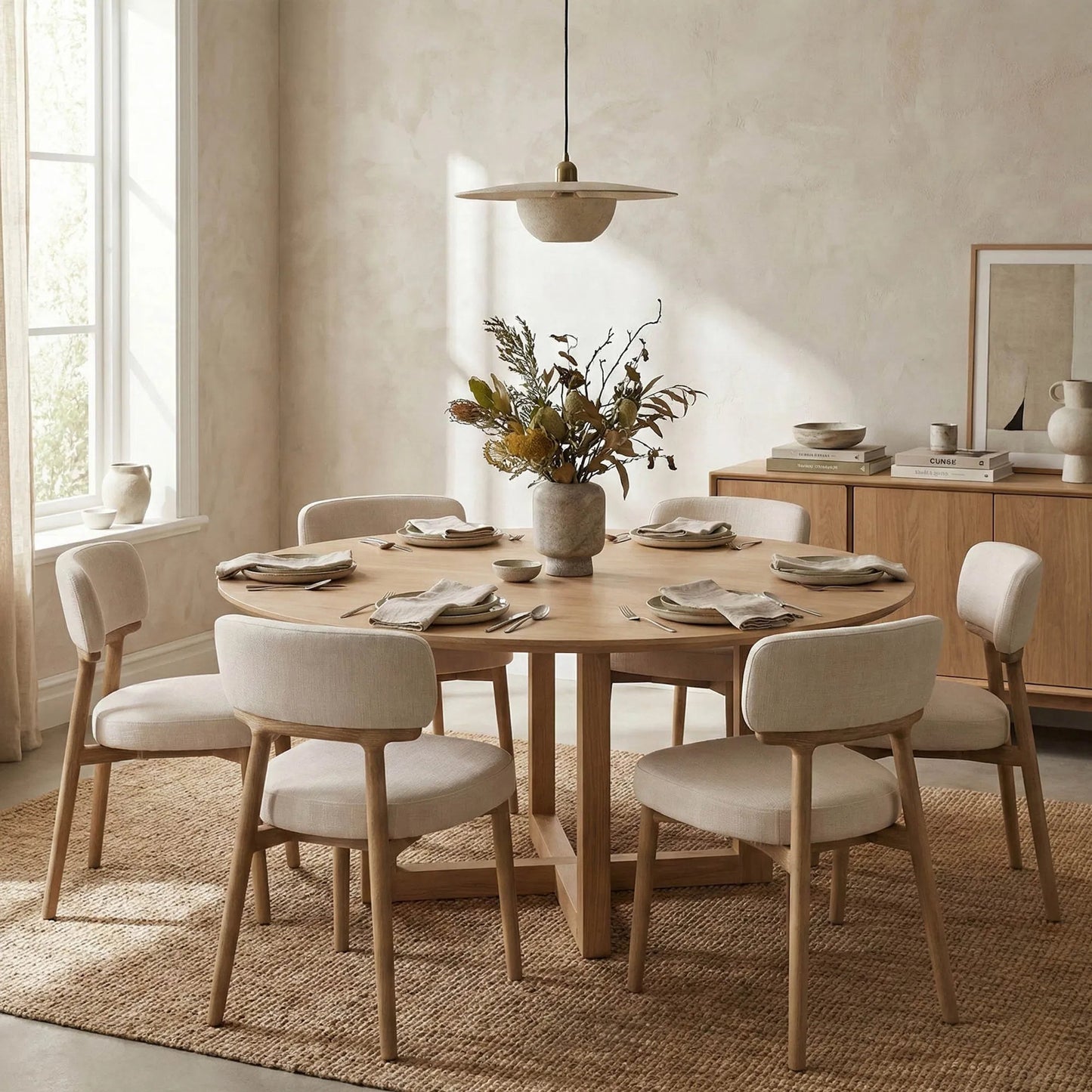 007 SI-2533514 | Lifestyle | Willow Dining Chair (Set of 2) by LH Imports in natural. Made from unique in a unique style.