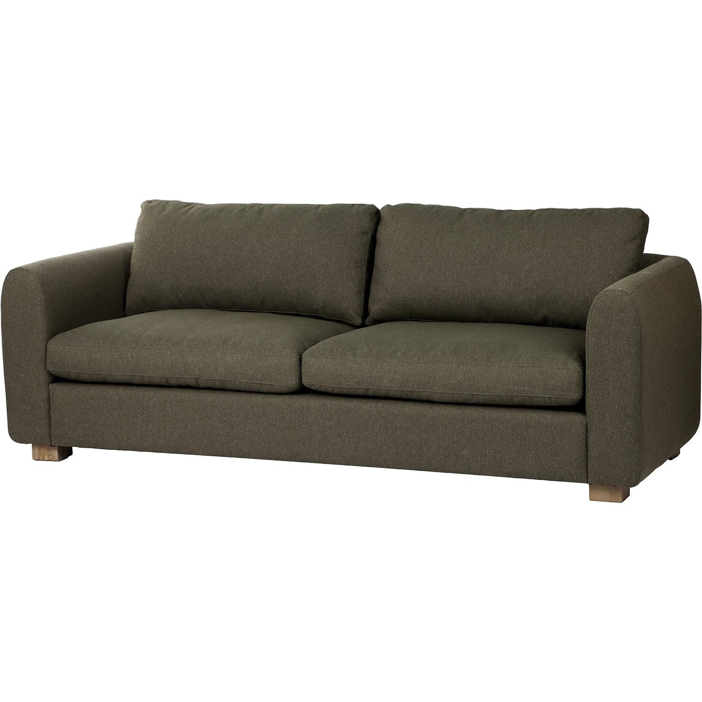 000 SI-2533513 | Primary Silo | Noelle Sofa by LH Imports in green, moss green and brown. Made from polyester, ash in a unique style.