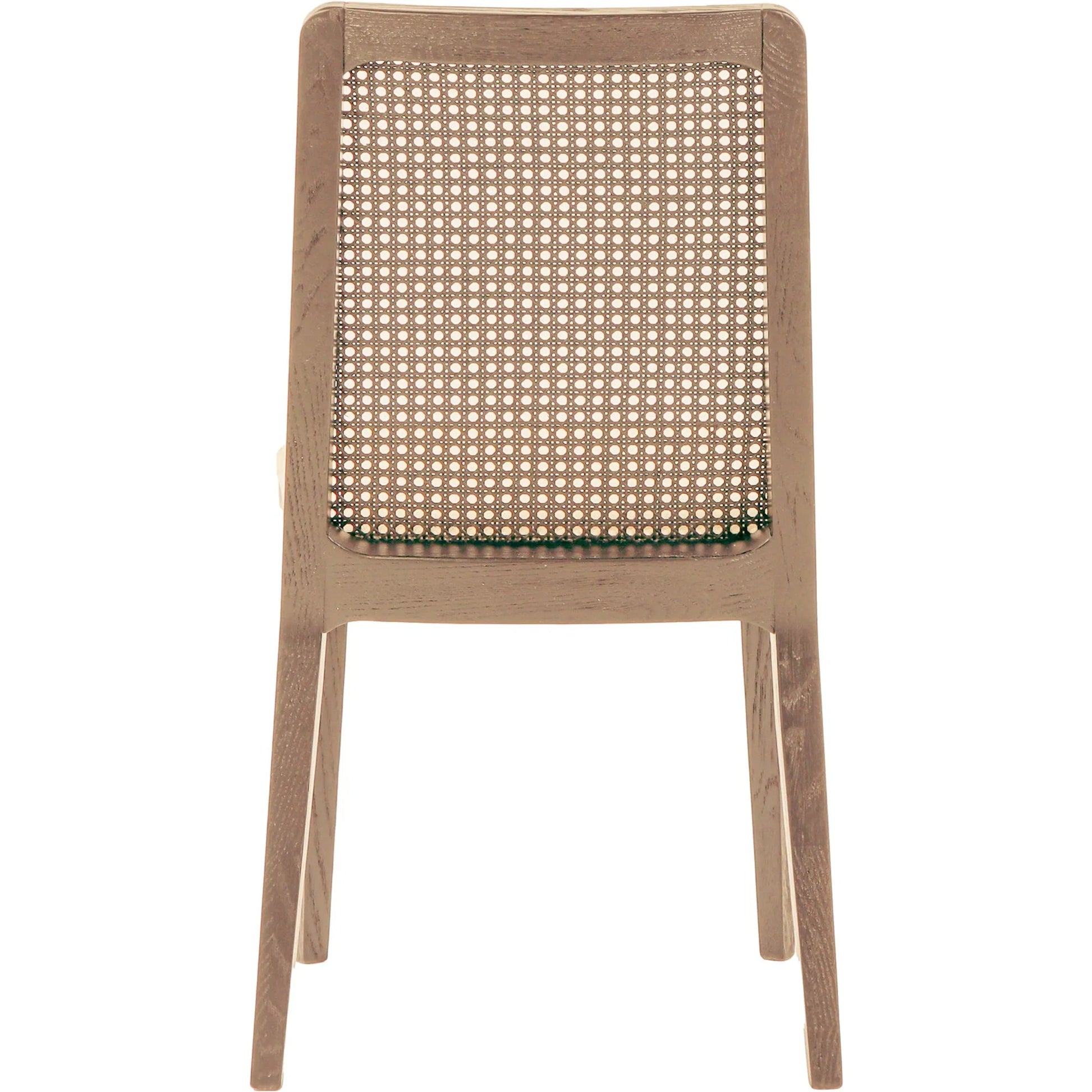Cane Dining Chair by LH Imports in black. Made from ash, pu foam, polyester fiber, linen, cotton, rattan in a modern style.