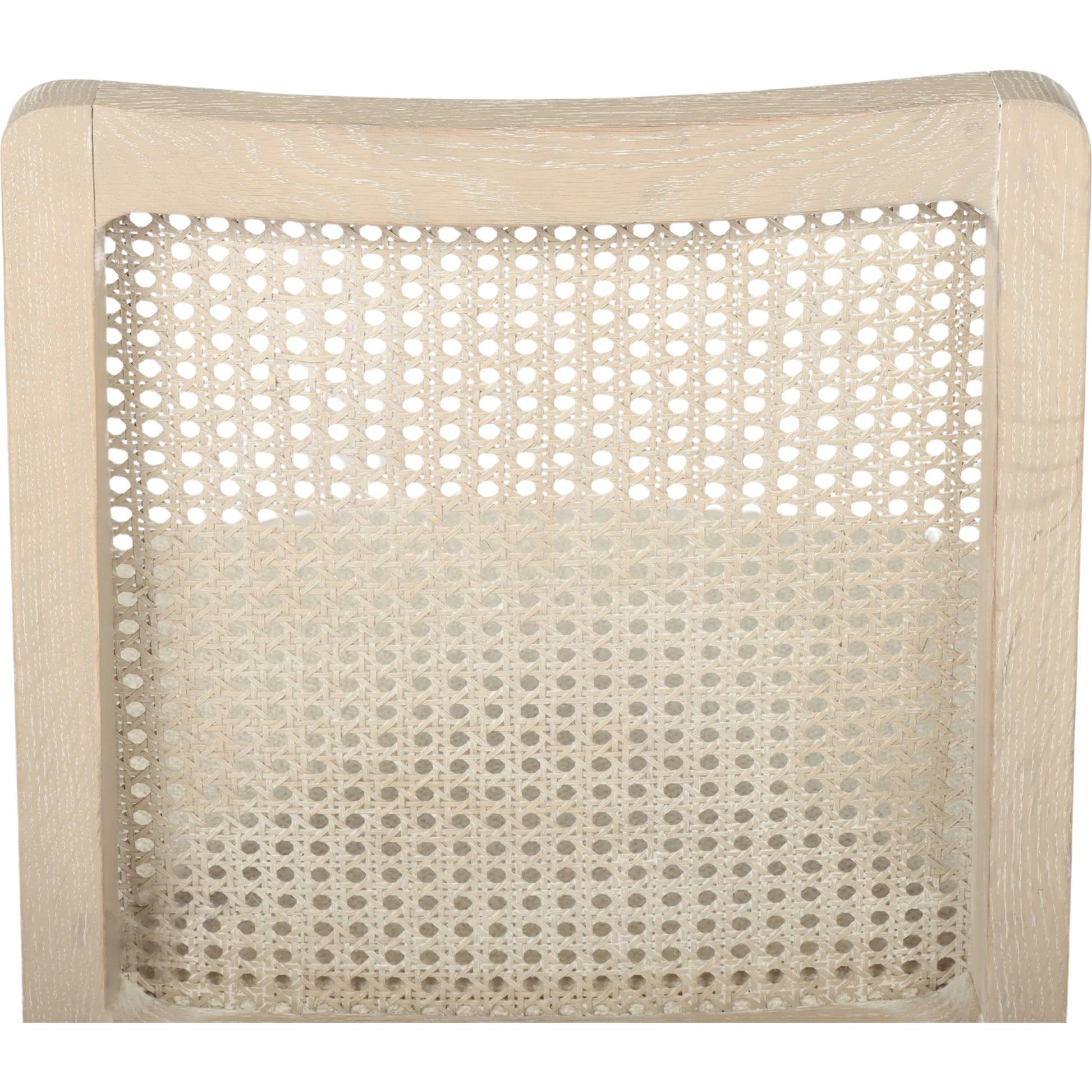 Cane Dining Chair by LH Imports in black. Made from ash, pu foam, polyester fiber, linen, cotton, rattan in a modern style.