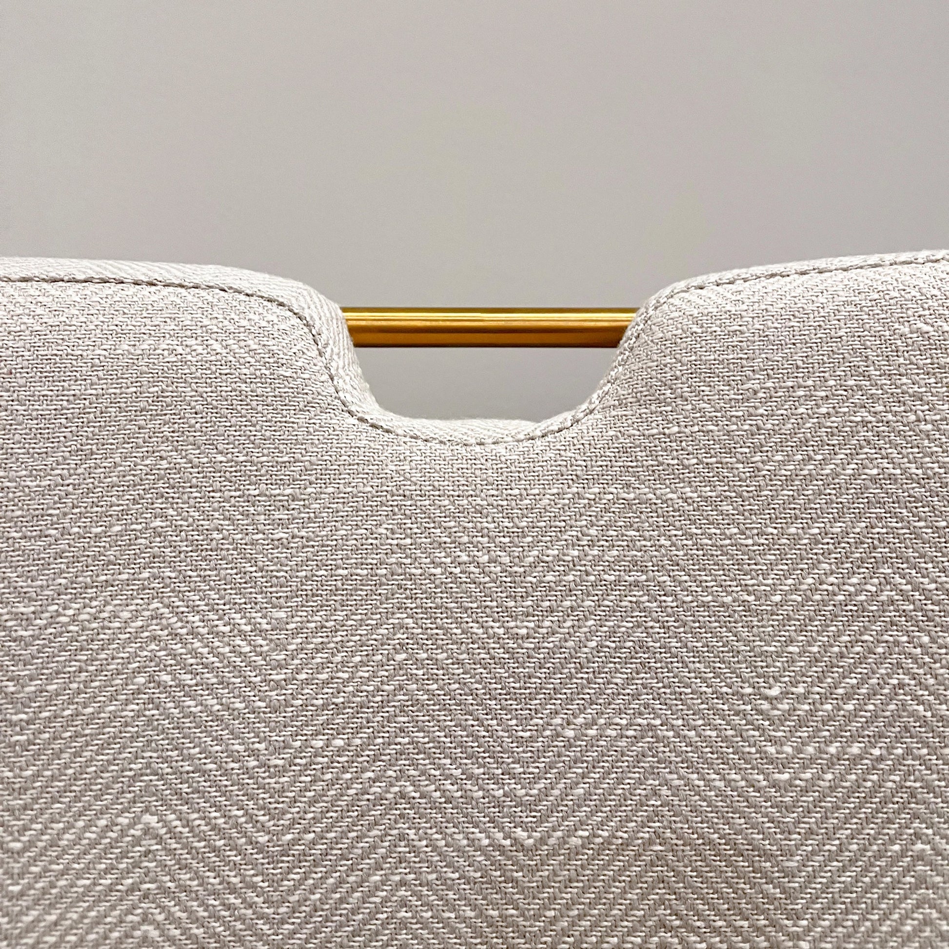 Luella Dining Chair by LH Imports in sandy beige/cool brown legs and brown. Made from ash, pu foam, polyester fiber, polyester in a modern style.