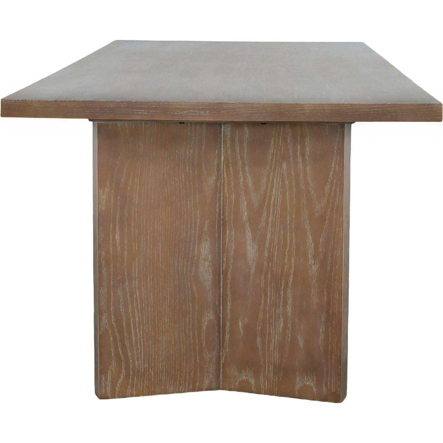 055 SI-2325269 | Additional Silo | Fraser Rectangular Dining Table by LH Imports in brown and light brown. Made from ash, ash veneer, plywood in a transitional style.