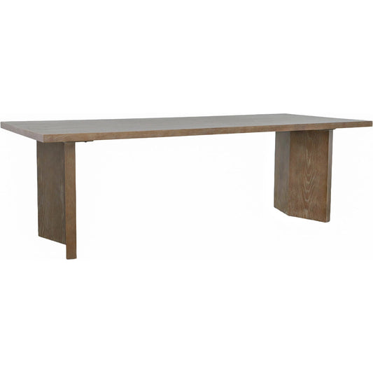Fraser Rectangular Dining Table by LH Imports in brown and light brown. Made from ash, ash veneer, plywood in a unique style.
