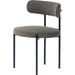 Cleo Dining Chair (Set of 2) by LH Imports in black. Made from unique in a transitional style.