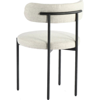 Cleo Dining Chair (Set of 2) by LH Imports in black. Made from unique in a transitional style.