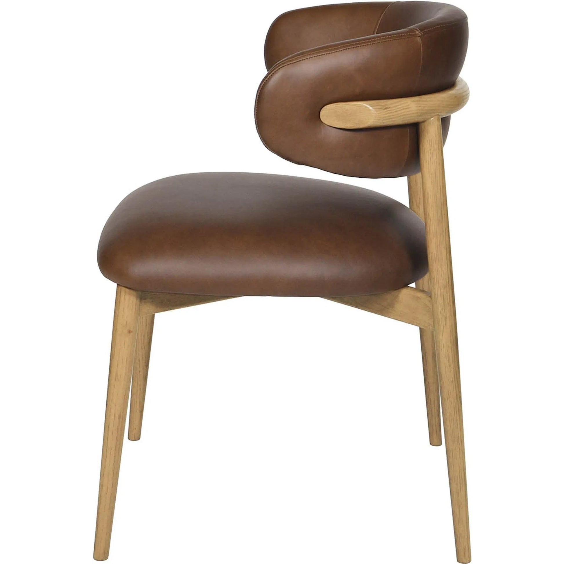 Milo Dining Chair (Set of 2) by LH Imports in natural. Made from unique in a modern style.