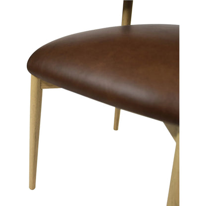 Milo Dining Chair (Set of 2) by LH Imports in natural. Made from unique in a modern style.