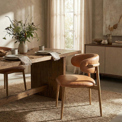 Milo Dining Chair (Set of 2) by LH Imports in natural. Made from unique in a modern style.